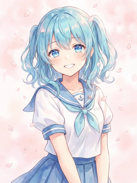 黑料动漫美图-水手服少女